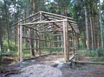 Neubau Schuppen Okt 2005  2
